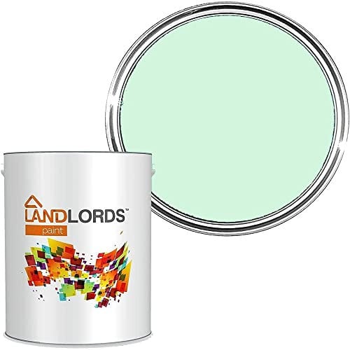 Landlords Weather Shield Smooth Masonry Paint | Storm Proof, Scrub Resistance & Waterproof | Weatherproof Technology Designed with Acrylic Resin for Ultimate Protection 5L Green Shimmer