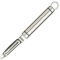KitchenCraft Professional Kartoffelschäler, Pendelschäler aus Edelstahl, Sparschäler mit schwenkbarer Klinge für Obst und Gemüse, Spülmaschinenfest, Silber, 21 cm