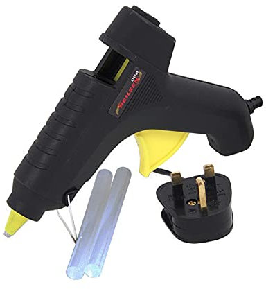 Neilsen CT3069 40W Glue Gun with Trigger-Fed Mechanism, Integral Stand, and 2 Glue Sticks – 230V / 40W / 50Hz