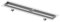 TECE 601000 drainline Duschrinne (Nennlänge: 100 cm; poliert; Edelstahl; gerade Form) silber