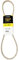 MAXPOWER Keilriemen 347485, Kevlar verstärkt, 1/2 x 42 - 4L420 - Aussenlänge L(a) 1070 mm, Beige