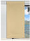SeGaTeX home fashion Deko-Paneele | Flächengardine „Mattis“ | Höhe 40 – 200 cm nach Maß | beige unifarben für Caravan Wohnwagen | Flächenvorhang