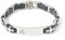 Masonic Herren-Armband Silber & Schwarz Freimaurer-Geschenk