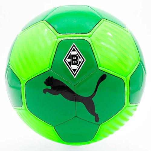Borussia Mönchengladbach Ball - Away 24/25 - Fussball grün Gr. 5 BMG - plus Lesezeichen I love Mönchengladbach