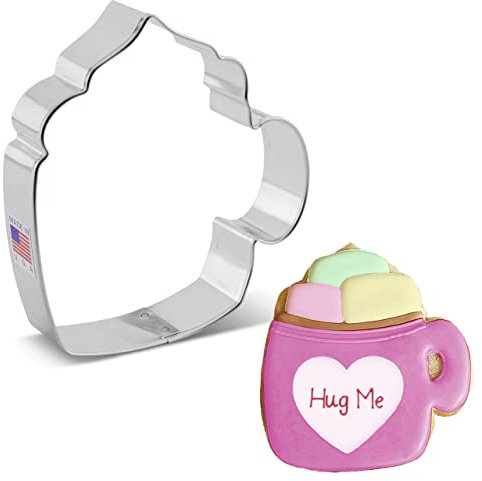 Ann Clark Cookie Cutters Coffee Mug by Flour Box Bakery Cookie Cutter, 10.16 cm