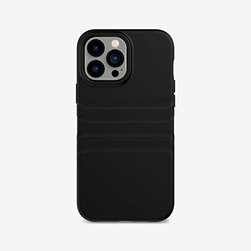 tech21 Evo Tactile for iPhone 13 Pro Max – Grippy Phone Case with Great Connections and 16ft Multi-Drop Protection Black
