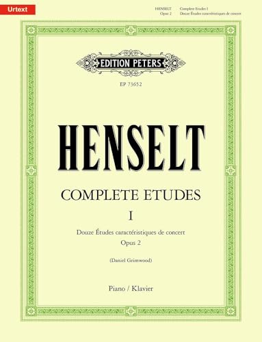 Complete Etudes for Piano, Volume I: Partitur für Klavier (Edition Peters, 1)