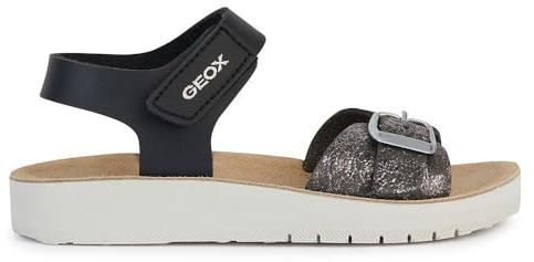 GEOX JUNIOR J SANDAL COSTAREI GI SANDALS BLACK 26_EU