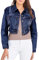 A2Z Ladies Women Fashion Cropped Denim Jacket 100% - Crop Jacket JK58 Dark Blue 16