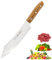 EIKASO Solingen Germany Kochmesser 21cm Klinge Profi Messer - Chefmesser Allzweckmesser mit extra scharfer Klinge aus Molybdänstahl 1.4116 - Küchenmesser Made in Germany