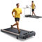 homeTro Tapis de Marche, 2.0 HP Walking Pad Tapis Roulant avec Grand Écran LED, Inclinable Réglable, Capacité de Poids de 120kg, Tapis de Course Pliable Silencieux pour la Sport Maison