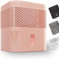 BonAura® AirOne Lite Badezimmer & Küche Luftentfeuchter ohne Strom mit 360° Belüftung I Raumentfeuchter mit Ausgießer & 450g Luftentfeuchter Granulat I Raum Entfeuchter bis 16m²