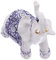 ABOOFAN 1stk Elefant Aus Blauem Und Weißem Porzellan Elefantenfigur Aus Keramik Feng-Shui Esstisch Mittelstücke Tierische Actionfigur Statue Tischdekoration Klassische Autos Büro Harz