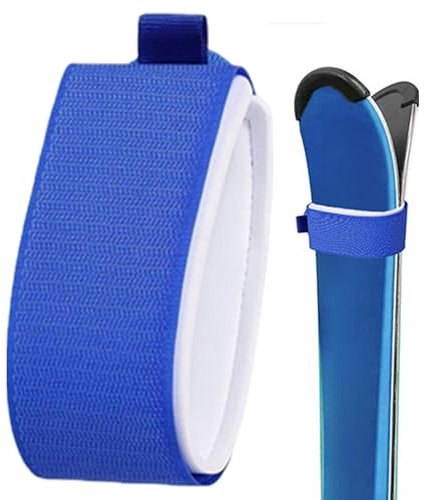 Attaches réglables pour enveloppes de ski – Attaches de ski Sangles de ski souples | Sangles de ski légères et souples | Ruban de fixation pour skis | Accessoires de ski, enveloppes de Ski, coussinets