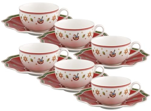 Villeroy & Boch Toy's Delight Kaffee-/Teetasse mit Untertasse Set6