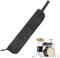 Wasserdicht Drumstick Tasche,Drum Case,Trommelstocktasche,Drum Stick Aufbewahrungstasche,Drumstick Tragbare Handtasche,Drumstick Case,mit Griff,zur Aufbewahrung Hängende Tasche Drumstick,Schwarz