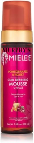 MURPHYMIELLE Pomegranate & Honey Curl Defining Mousse with Hold 7.5OZ (222ML)