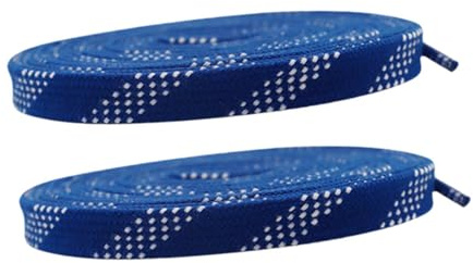 Dickly 1 Paar Eishockey-Schlittschuh-Schnürsenkel, 1 cm breit, gewachste Schnürsenkel für Eiskunstlauf, Hockey-Schlittschuhe, Stiefel, Sportschuhe,