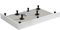 Shower Tray Riser Kit Shower Enclosure Plinth Adjustable Feet Legs Corner or Quadrant (1700mm Square/Rectangle)