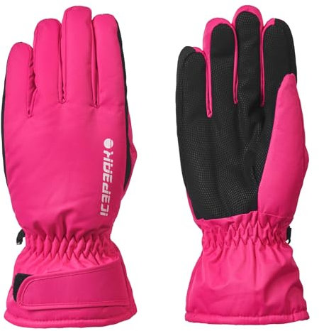 Icepeak Damen Herren Unisex Outdoorhandschuhe Handschuhe Hayden, Farbe:Rosa, Größe:S, Artikel:-632 raspberry