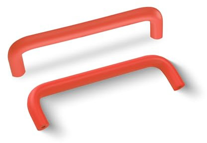 SPDYCESS 4 Stück Küchengriffe aus Aluminium 96mm Lochabstand Bunte Schranktürgriffe mit Schrauben Schubladengriffe für Küche Schlafzimmer