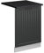 Vicco Panel Frontal del lavavajillas Fame-Line, Antracita casa de Campo, 60 cm, ET Antracita