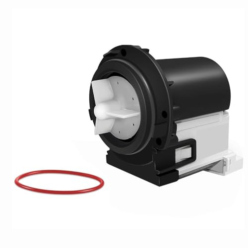 4681EA2001T Pompa di scarico per rondelle, motore pompa di scarico compatibile con LG compatibile con la maggior parte dei modelli di lavatrici Kenmore WM3670HWA, WM3488HW, WM3570HWA, WM3270CW
