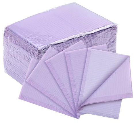 Nagelmatten 50 Stück faltbar wasserdicht 32,50 x 45,00 cm | Nagelunterlage, Manikürematte, Papier-Handtücher Für Zuhause, Salon, Maniküre, Pediküre Und Bastelarbeiten Sowie Für Den
