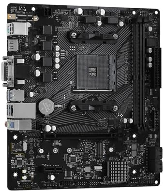 motherboard Fit For ASRock B550M-HDV AM4 B550 Motherboard PCIe 4.0 DDR4 4733MHz 64GB For Ryzen5600G 5800X3D APU Micro-ATX