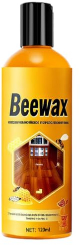 Wax Furniture Polishing 120ml Shine Natural Cleaning Restorer | Outdoor Wood Wax for Cabinet Dresser Countertop Floor Door Wall Kitchen Bathroom Deck Fireplace Home Farmhouse