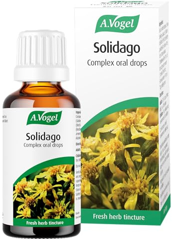 A.Vogel Solidago Complex Drops | Botanical Food Supplement | Fresh Herb Tinctures of Solidago, Birch, Horsetail & Restharrow | Suitable for Vegans | 50ml