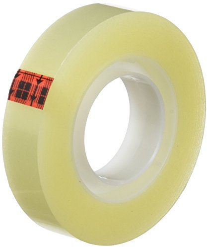 Scotch 550 XA004839420 – - 1 rotoli di nastro adesivo trasparente da 12 mm x 33 m, incartati singolarmente