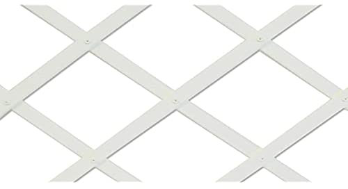 Intermas Treillis Nortene Trelliflex 1 x 2 m Blanc PVC