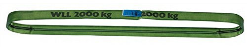 Rundschlinge L.1,5m/D.3m gestreckt 1t U-Lage 2t DOCO m.Doppelmantel