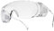 Bolle BL11PI Coverspecs Polycarbonate Frame and Lens, Clear