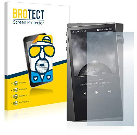 BROTECT Schutzfolie für Astell&Kern A&norma SR15 | 2 Stück Entspiegelnder Displayschutz Made in Germany Matte Displayschutz-Folie Anti-Reflex Anti-Fingerprint Einfache Montage