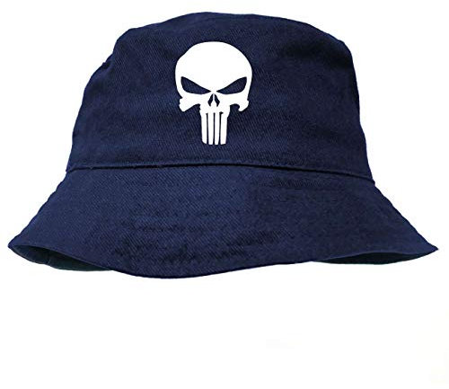 Men Bucket hat Totenkopf Anglerhut Tattoo Motive Biker Rapper Ultras Hardcore