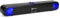GOgroove Computer Speaker LED Soundbar - SonaVERSE SENSE USB Powered LED Speaker for Desktop and Laptop with Colorful Mood Light Cycle, Stereo Drivers, Headphone and Microphone Ports, Wired AUX Input
