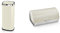 Morphy Richards Chroma Square Sensor Bin with Infrared Technology, Cream, 50 Litre & Dimensions Roll Top Bread Bin with Stainless Steel Body, Ivory Cream