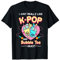 Kpop Damen Hallyu Asiatisch Koreanisch Musik Manga Seoul T-Shirt