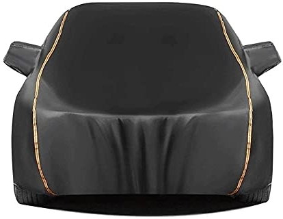 WXFGR Autoabdeckungen Volle Autoabdeckung Kompatibel Mit Honda Civic CR-V Jazz Wasserdicht Regen Schnee Atmungsaktiv Staubdicht UV (Color : Black, Size : Jazz)
