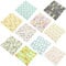 MAGICLULU 10 Stücke Osterstoff Ostern Handwerk Baumwolle Hase Huhn Gedruckt Quilten Patchwork Stoff Quadrate Material Für Näharbeiten Zu Ostern