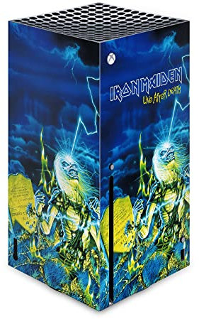 Head Case Designs Officially Licensed Iron Maiden Live After Death Graphic Art Vinyl Sticker Gaming Skin Decal Cover Compatible With Xbox Series X Console