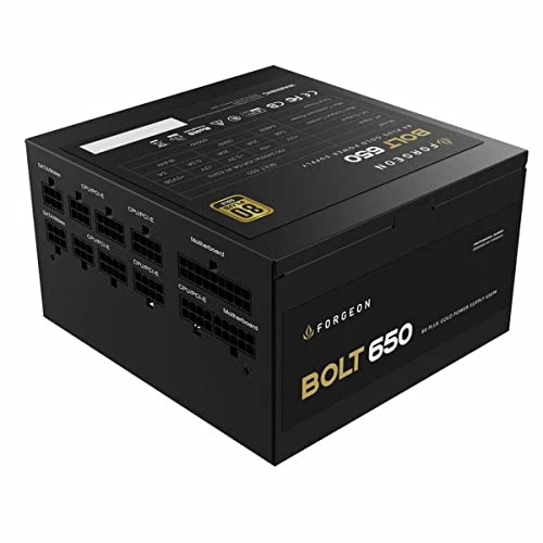 Forgeon Fuente de Alimentación Gaming Bolt PSU 650W