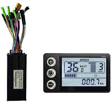 TsoLay Elektrofahrrad 24V 36V 48V 30A 3 Modell Controller S866 LCD Display Zubehör Komponente für 350W 500W 750W 1000W Ebike