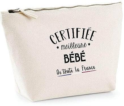 Trousse Bébé certifiée Meilleure dans Toute la France| Pochette Toilette Maquillage Idée Sac Cadeau