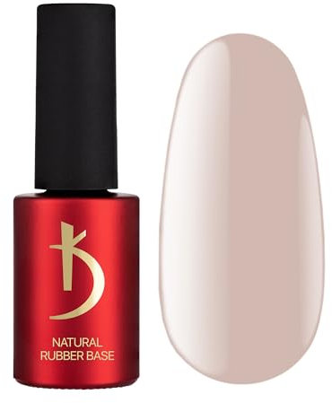 K Professional - Natural Rubber Base Gel - Ivory - Base Coat UV LED -15ml- Unterlack - Nagellack - Nackt Farben - Gel Nägel Lang Anhaltende - UV Nagellack