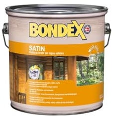 BONDEX SATIN Vernice di finitura per esterno noce scuro 2,5 LT
