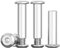 Drenky Vis De Connexion M6 Vis De Liaison En Acier Inoxydable A2 V2A Vis De Meubles M6x30mm Vis De Raccordement (10 Vis Pour Meubles, 10 écrou à Douille) Connecteur D'armoire