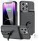 BOPPS Battery Case for iPhone iPhone 13 Pro Max/14 Plus/14 Pro Max,【Invisible Stand】 Powerful 8000mAh Portable Rechargeable Strong Protective Extended Charger Cover for 13 Pro Max Charging Case,Black